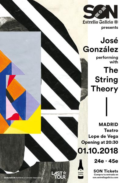 José González performing with The String Theory en Madrid | SON Estrella Galicia